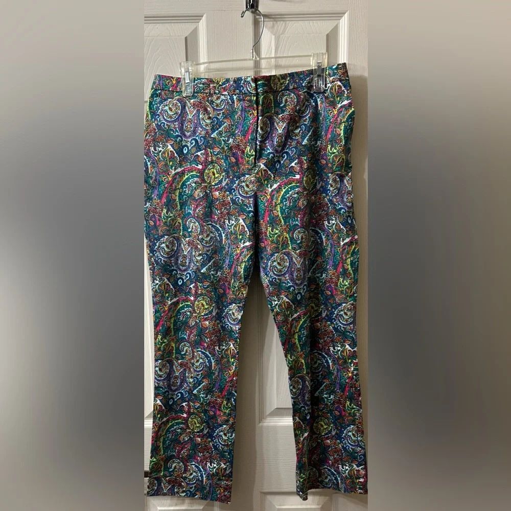 Tommy Hilfiger Blue and Green Chinos